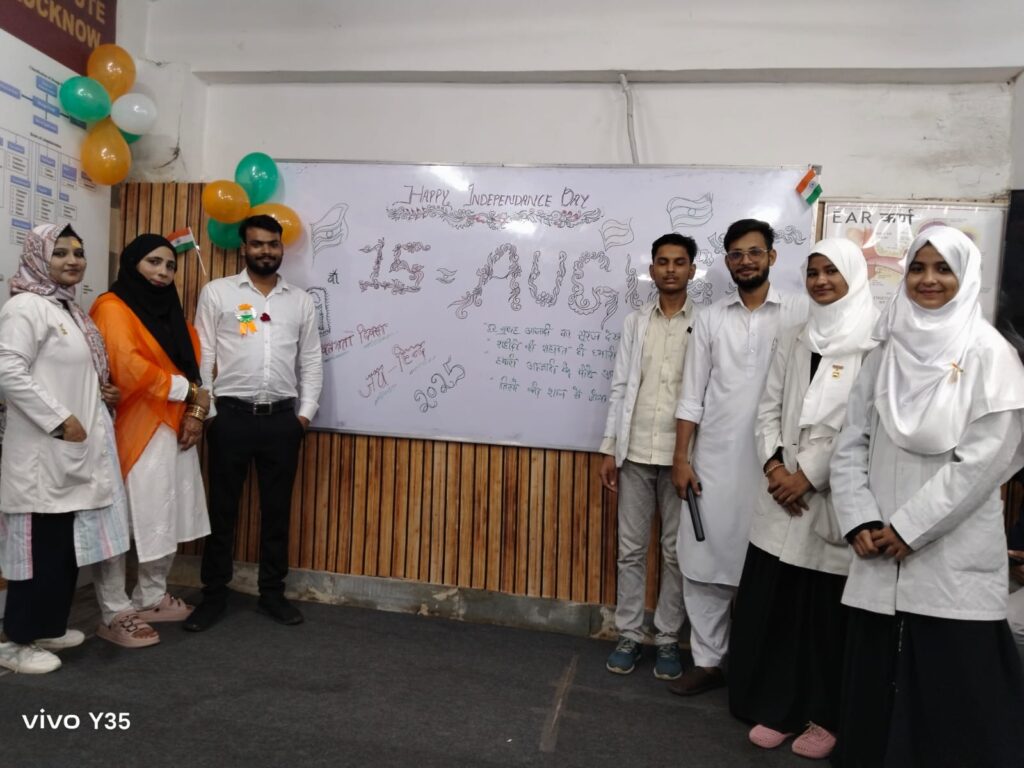 Independence Day 2025 Celebration & Flag Hoisting at Dot N Line Institute, Lucknow