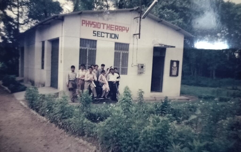 Physiotherapy Centre (a venture of Dot n Line) 1999 at Christian College Lucknow