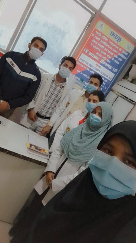 Practical's of DNL Paramedic Students at Zenith Hospital, Lucknow