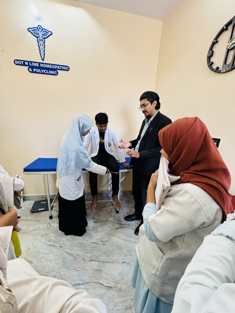 DNL's Students at DNL Homeopathic & Polyclinic, Kaisarbagh, Lucknow