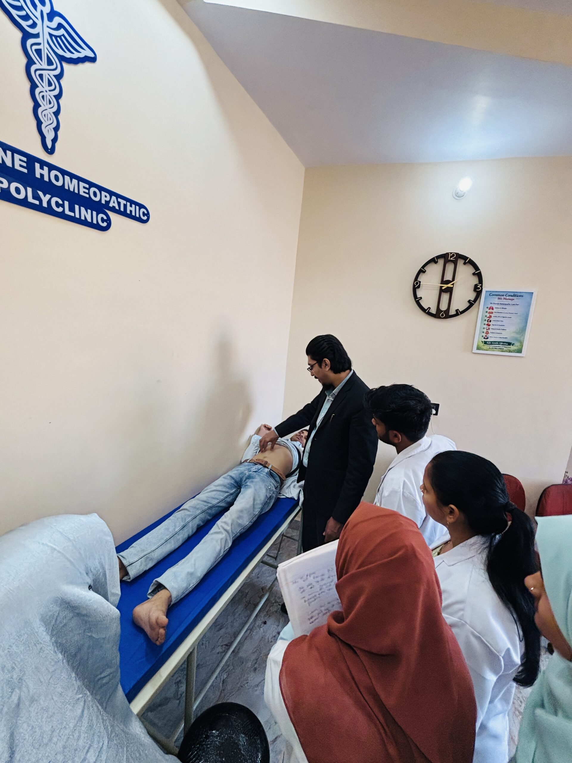 DNL's Students at DNL Homeopathic & Polyclinic, Kaisarbagh, Lucknow