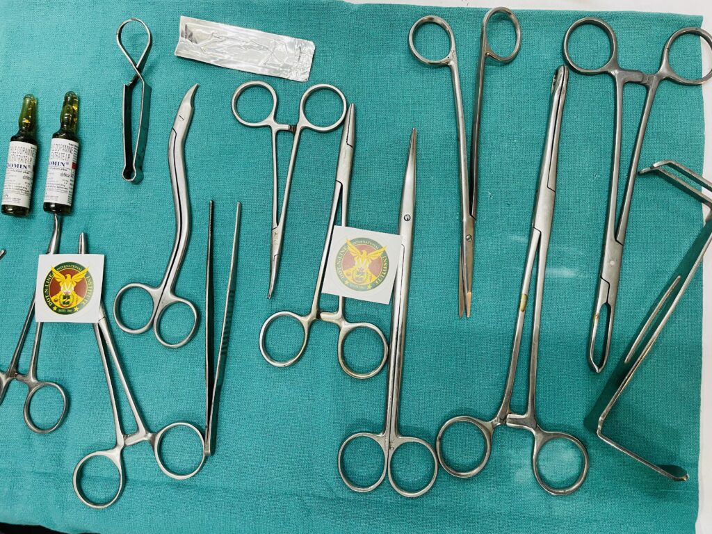 Practical Equipment, Tool and Devices at Dot N Line Institute (The International Institute for Allied Health Sciences) , Zenith Hospital, Lucknow