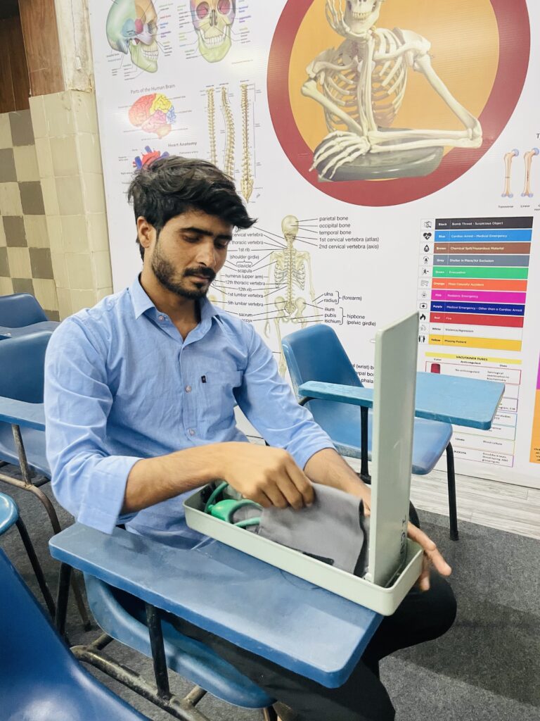 Practical Exposure at Dot N Line Institute (The International Institute for Allied Health Sciences) , Zenith Hospital, Lucknow