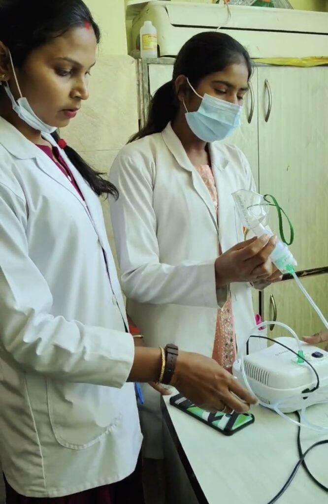 Practical's of DNL Paramedic Students at Zenith Hospital, Lucknow