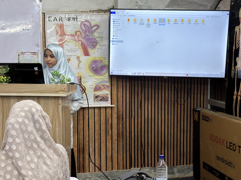 Smart Classes of Paramedical Students of Batch 2024 at Dot n Line Institute Zenith Hospital