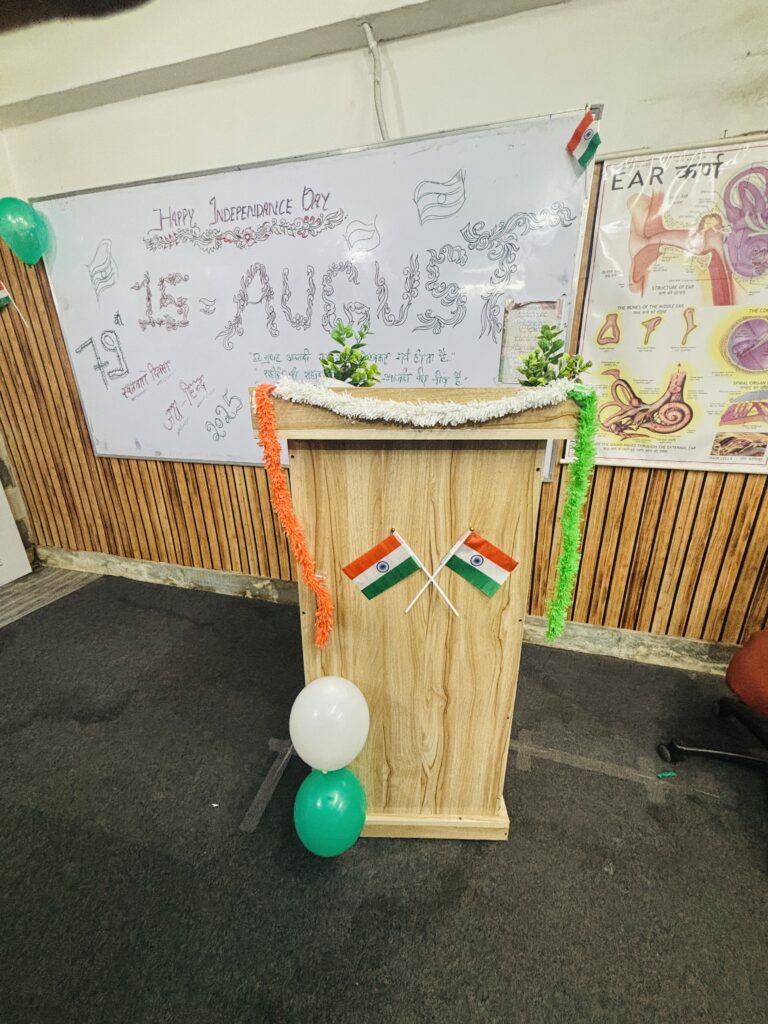 Independence Day 2025 Celebration & Flag Hoisting at Dot N Line Institute, Lucknow
