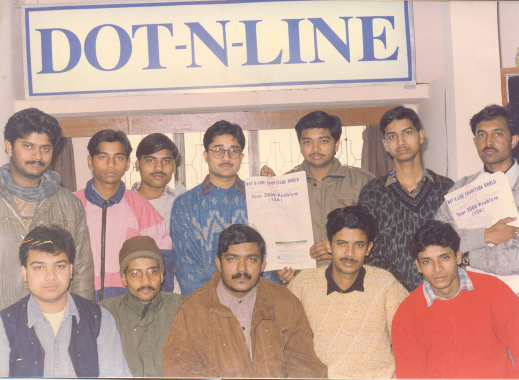 Dot N Line publishing its first newspaper "DOT N LINE COMPUTER WORLD" which was published nationally many for consecutive months.