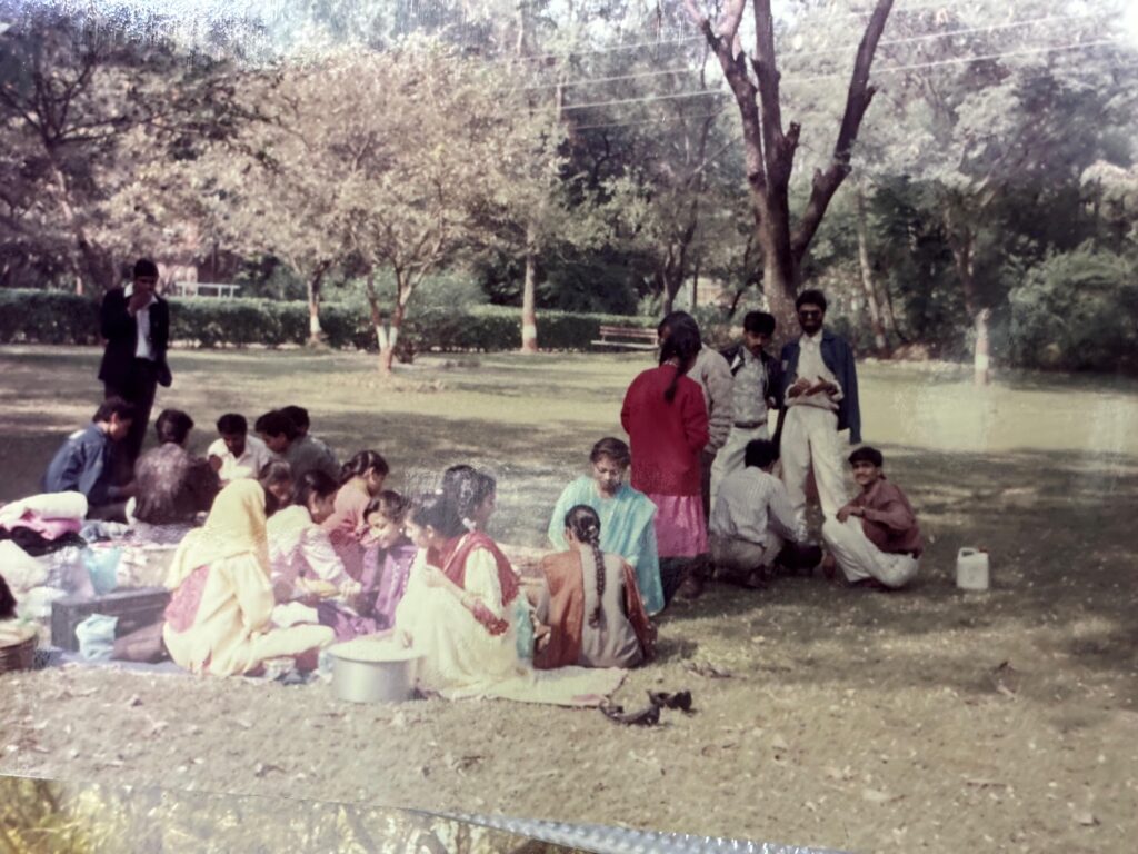 DNL (Dot n Line) Picnic Nov 1992 Nawabgank Bird Century