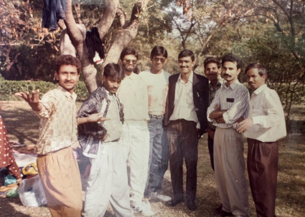 DNL (Dot n Line) Picnic Nov 1992 Nawabgank Bird Century
