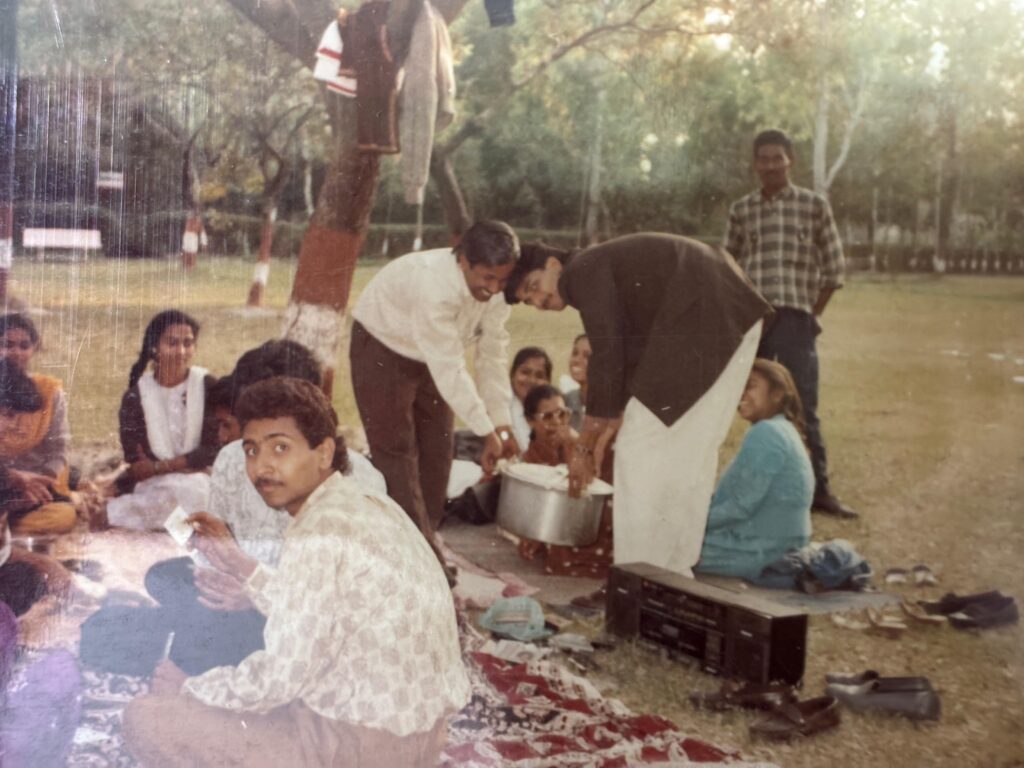DNL (Dot n Line) Picnic Nov 1992 Nawabgank Bird Century