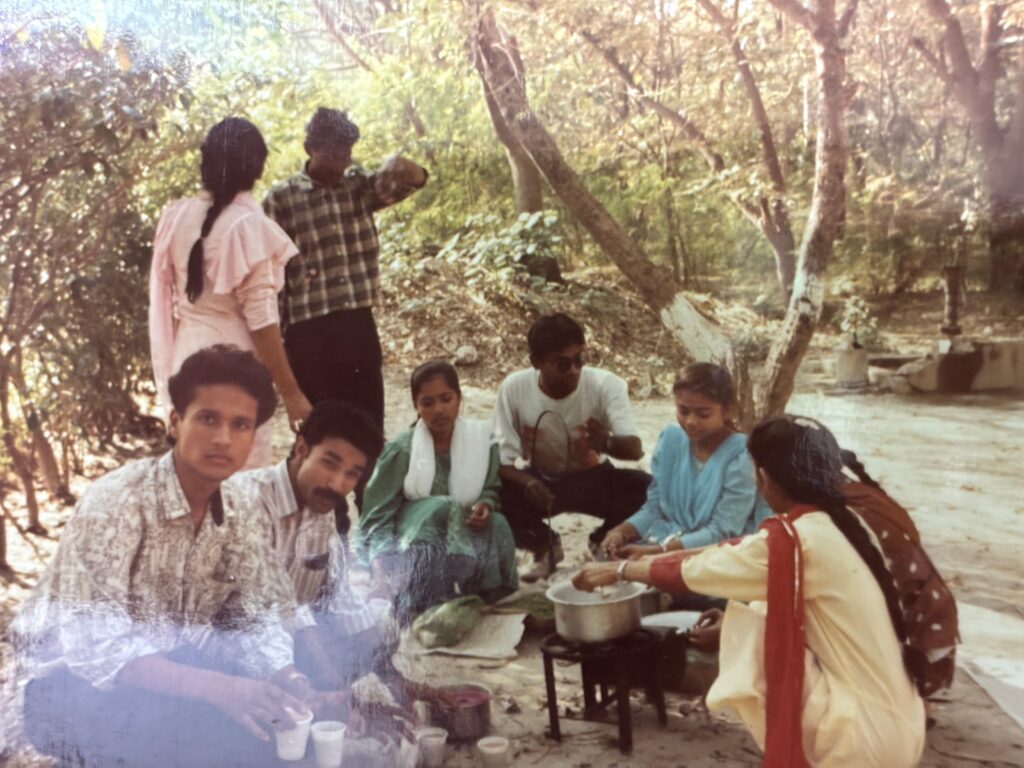 DNL (Dot n Line) Picnic Nov 1992 Nawabgank Bird Century