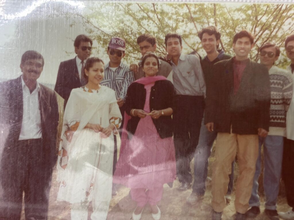 DNL (Dot n Line) Picnic at Indra Dam Lucknow 1994-95